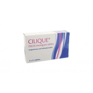 Cilique 250/35mcg 21 tablets